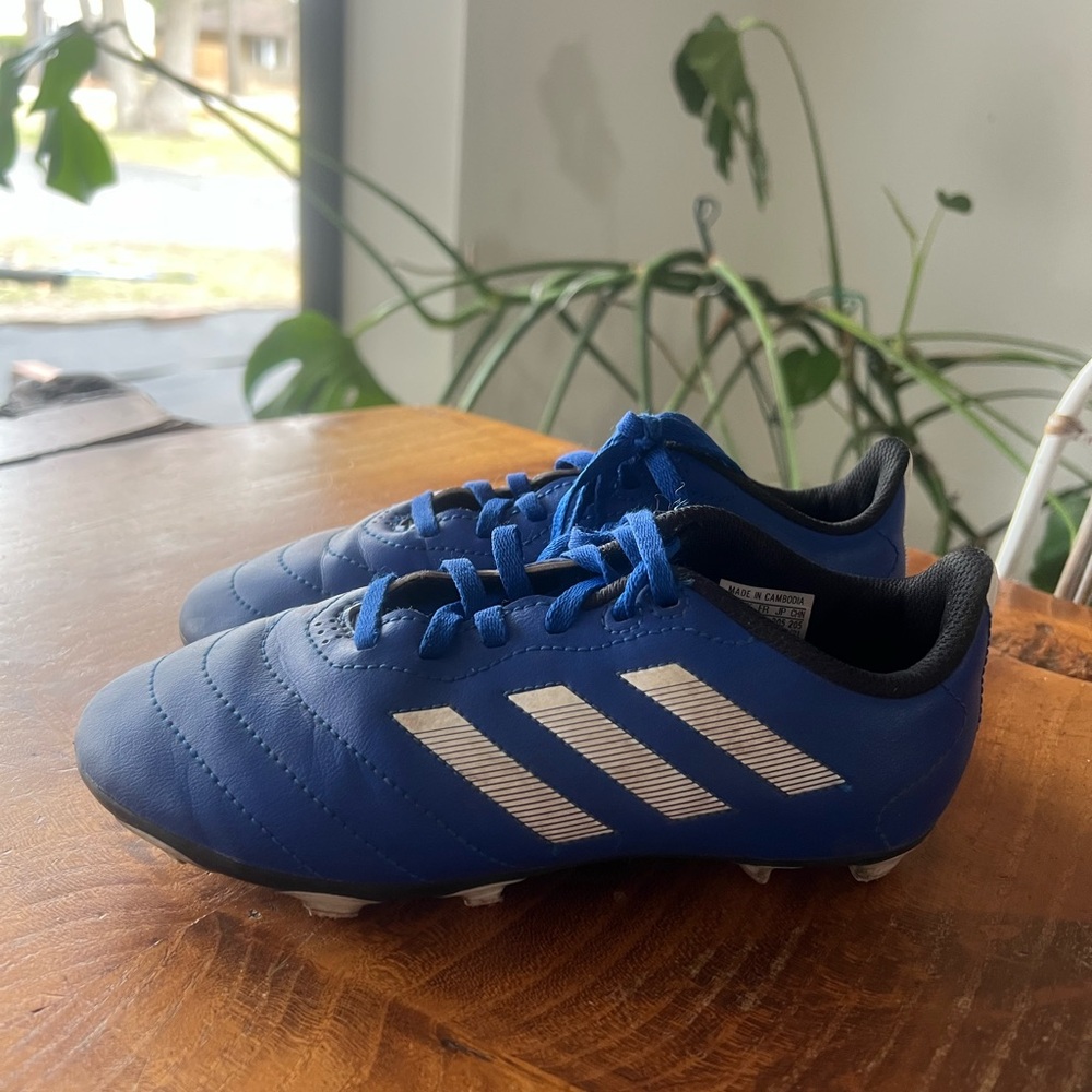adidas Kids Blue Soccer cleats